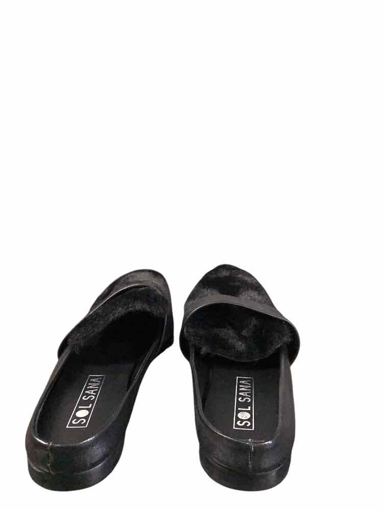 SOL SANA Shoe Size 8 Black Mules