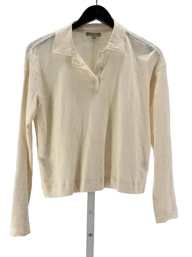 Lilla P Size XS Cream Shirt