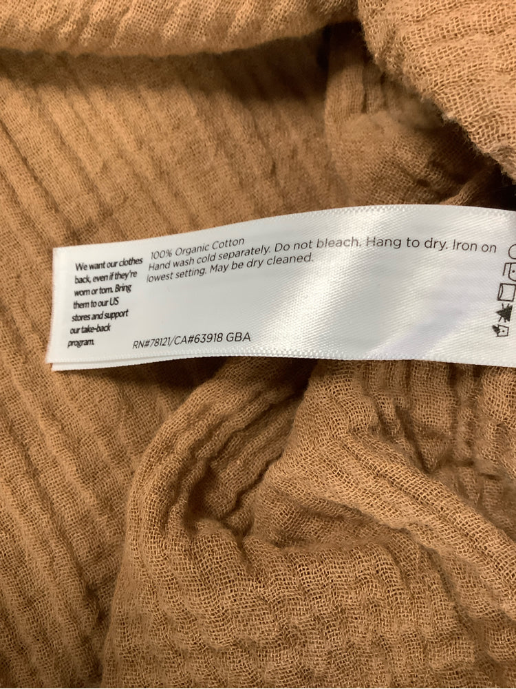 Eileen Fisher Size S Brown Shirt