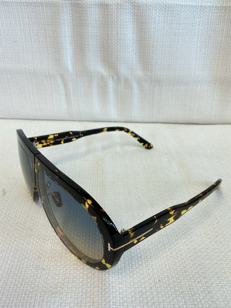 Tom Ford Tortoise Troy Sunglasses