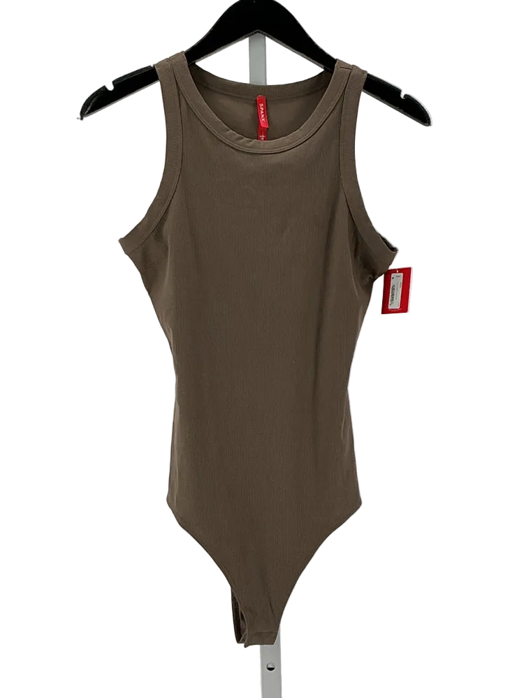 Spanx Size M Brown Bodysuit