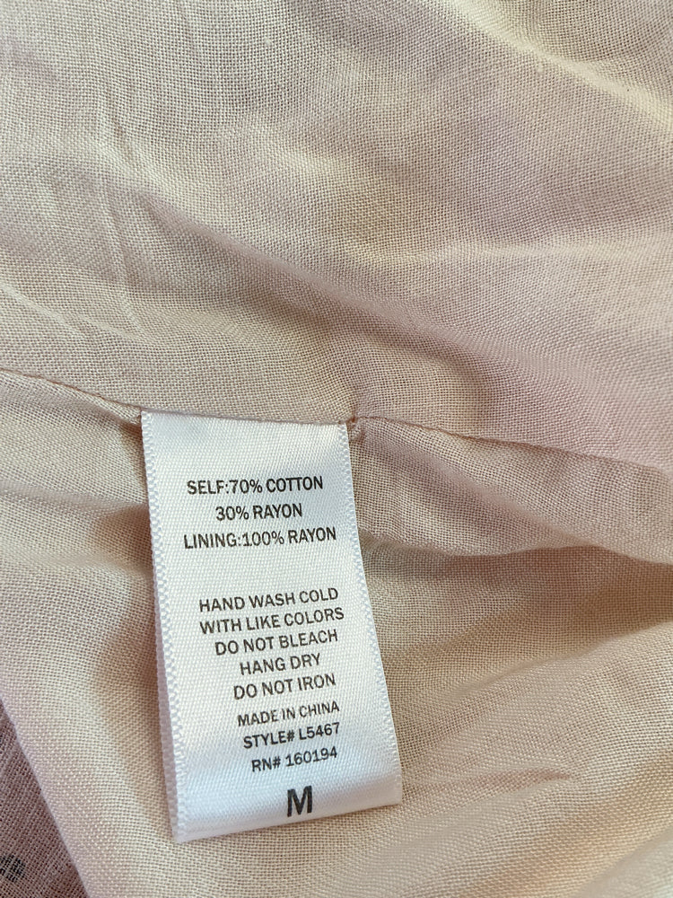 by together Size M Cream & Black Dress