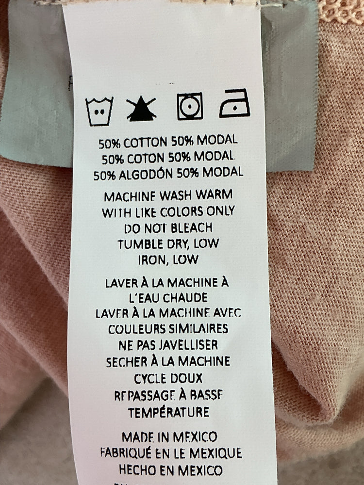 Back When Size XS Pink T-shirt