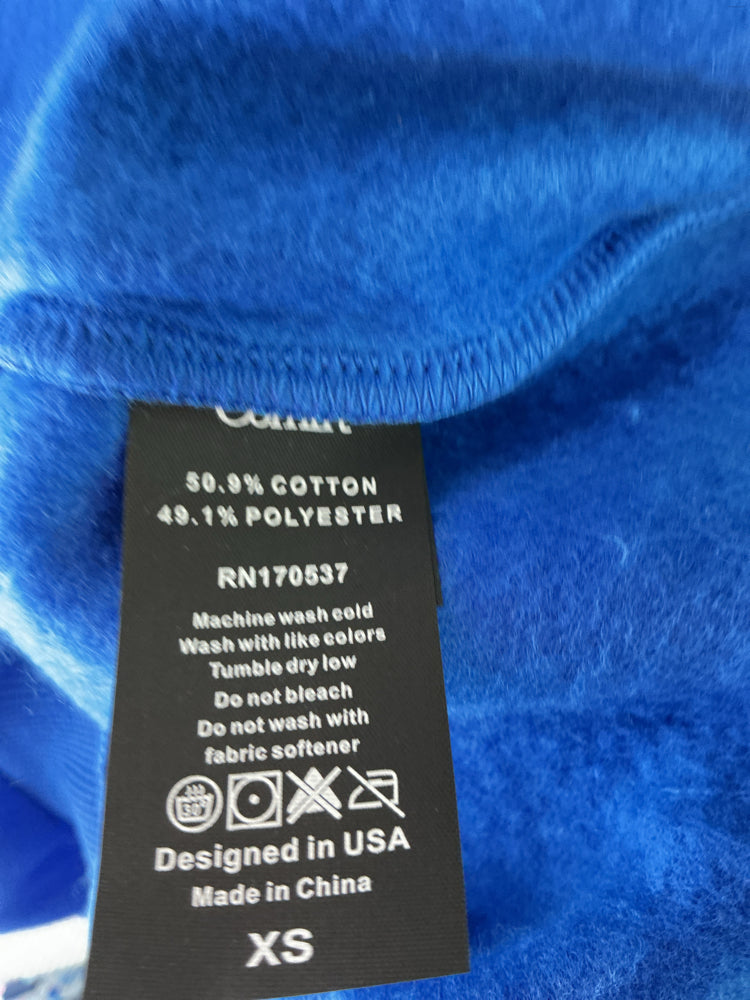 comfrt Size XS Blue Sweatshirt