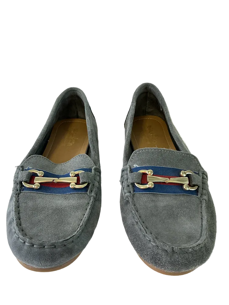 Coach and Four Shoe Size 8 Gray Loafers