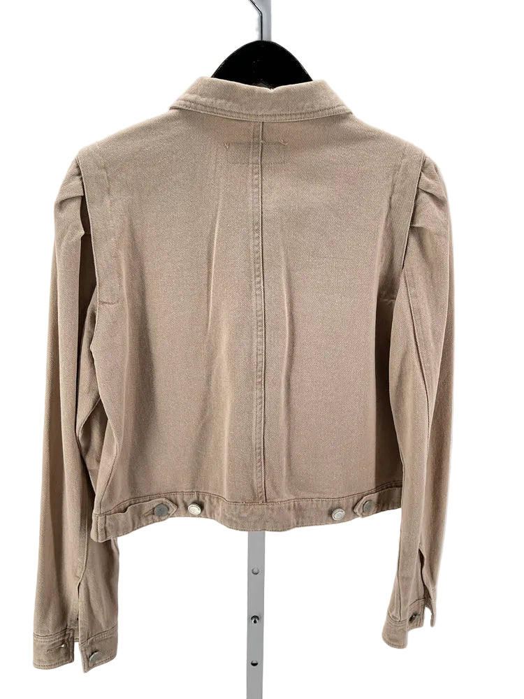 Blank NYC Size M Tan Jacket