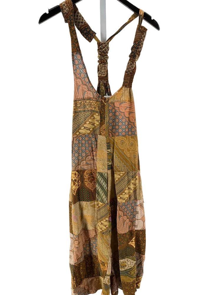 Jaded Gypsy Size s/m Yellow Multi Overalls