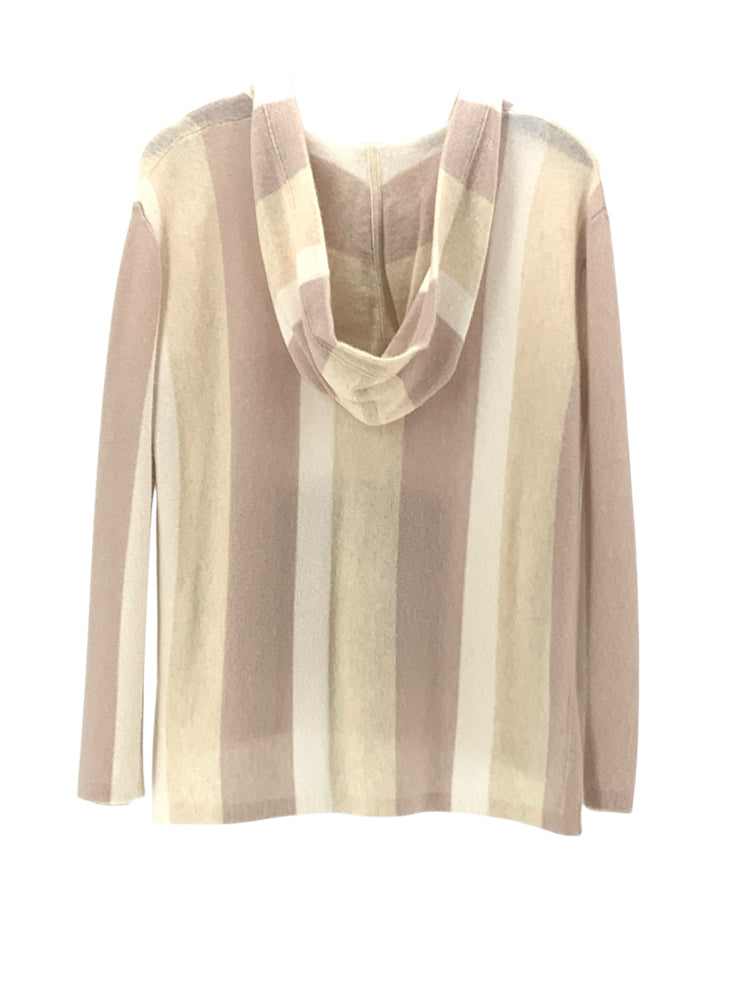 White + Warren Size XS Tan Multi Sweater