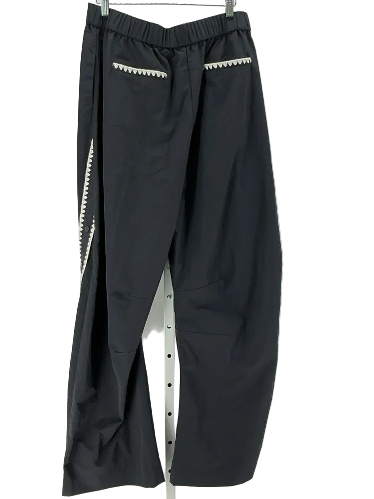 sea New York Size L Black & White Alberta Pants