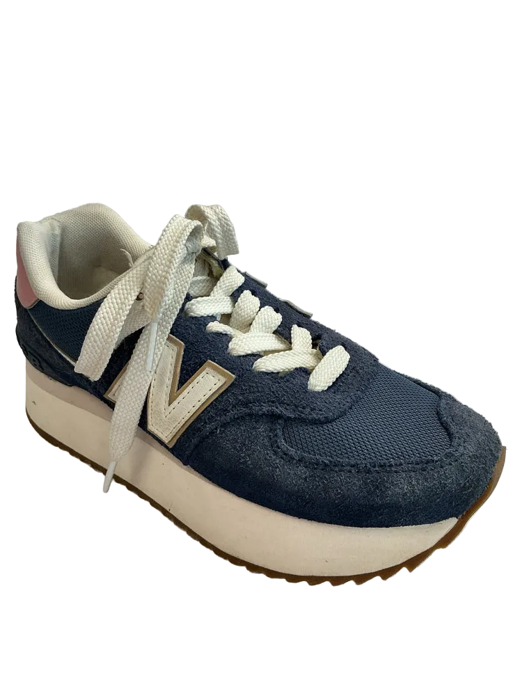 New Balance Shoe Size 8 Blue Multi 574v2 Loafers