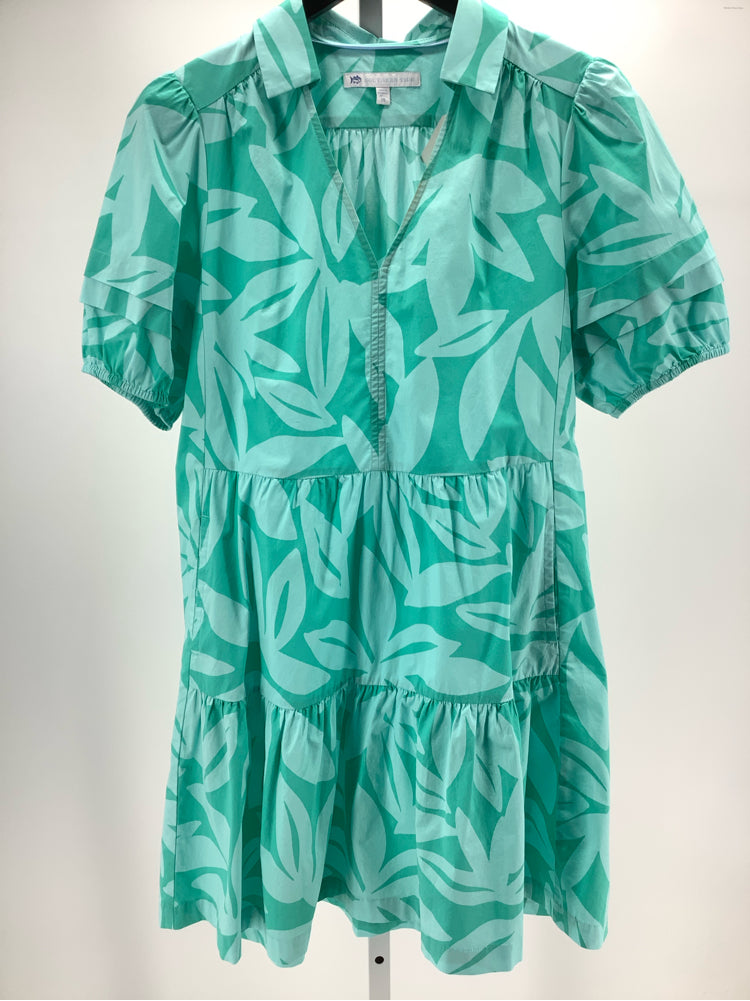 Southern Tide Size M Green Piper Dress