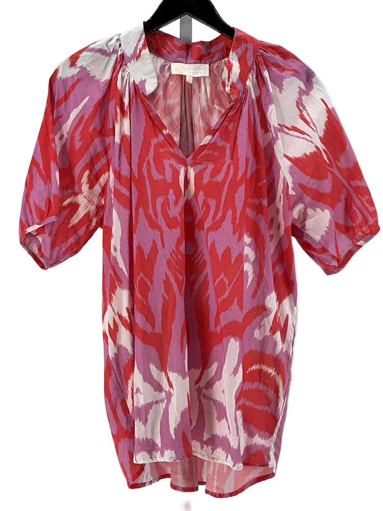 Sheridan French Size L Red multi Shirt