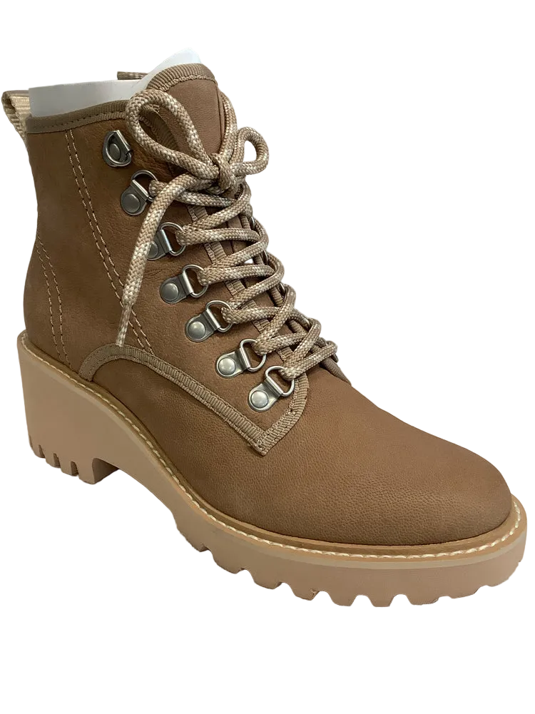 Dolce Vita Shoe Size 7 Tan Huey Hiker Booties