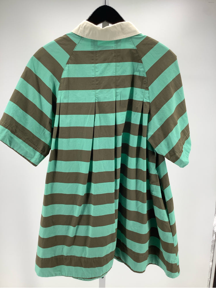Damson Madder. Size 8 Green multi Maggie Dress