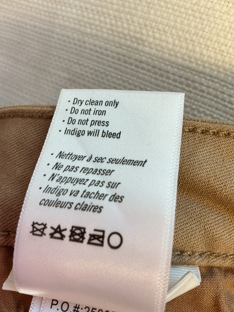 Paige Size 26 Yellow Jeans