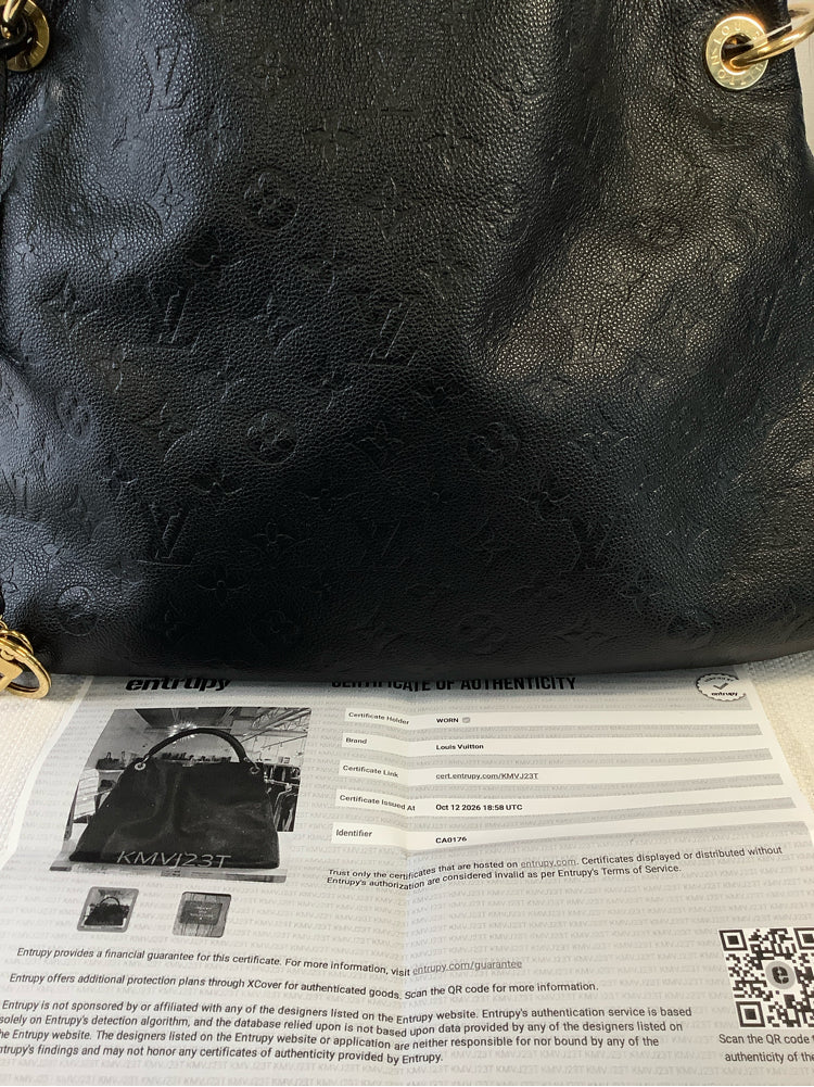 Louis Vuitton Black Artsy GM Handbags