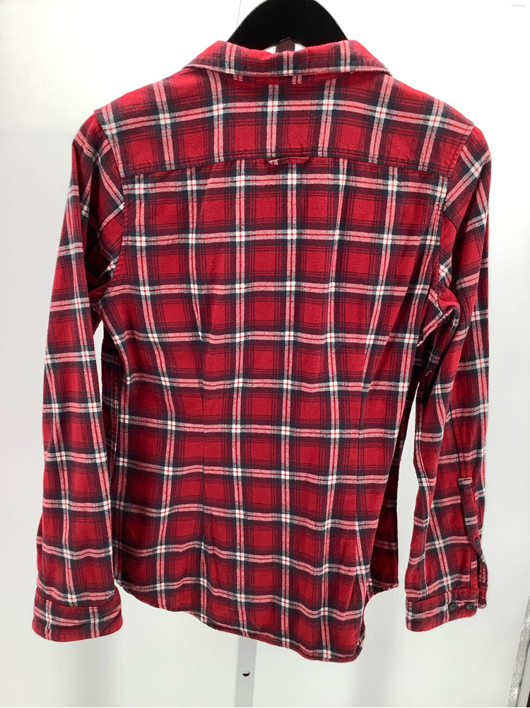 Fjall Raven Size S Red multi Ovik Shirt