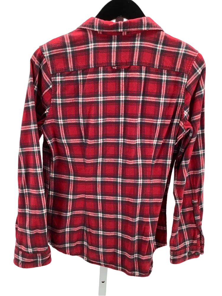 Fjall Raven Size S Red multi Ovik Shirt