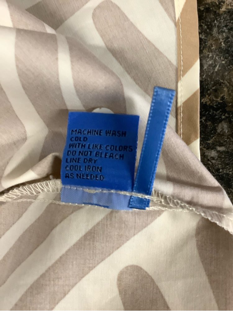 J.McLaughlin Size XS Tan & Cream Luciana Dress