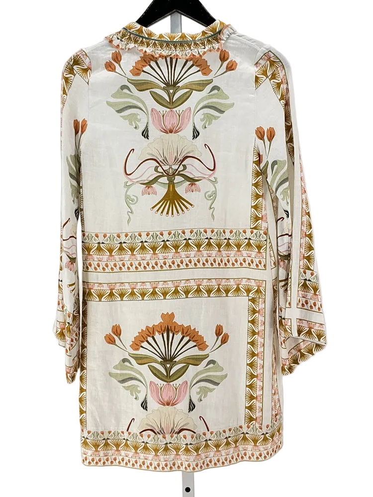 Lug Von Siga Size XS Cream multi Tess Dress