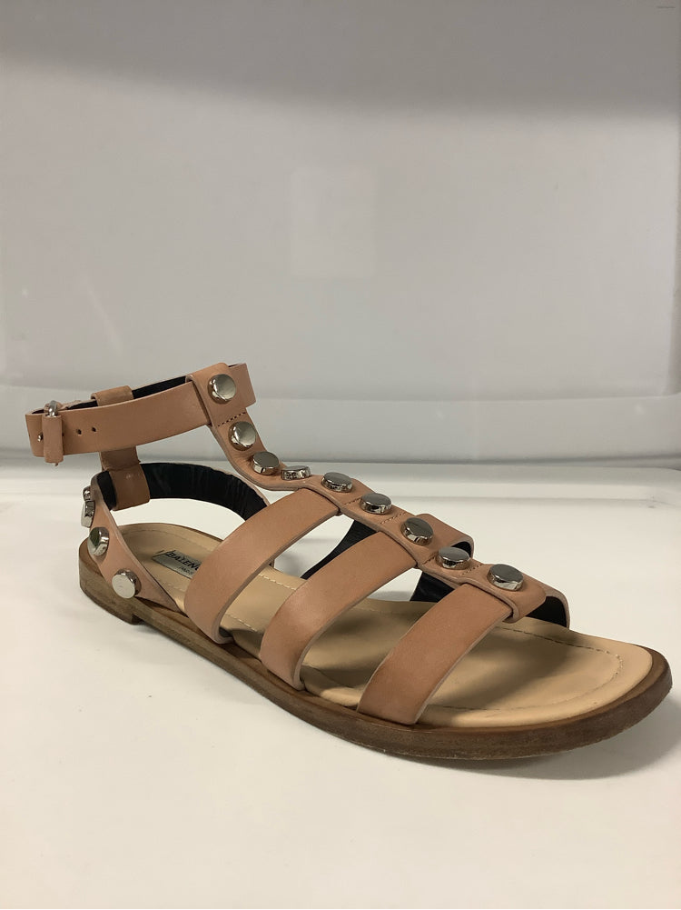 Balenciaga Shoe Size 8 Tan Sandals