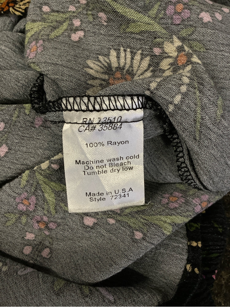 Uncle Frank Size S Black multi Dress
