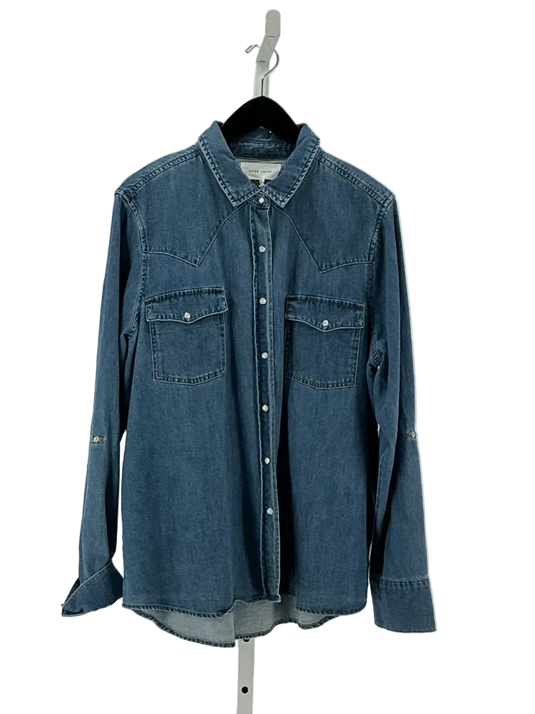 Dear John Size L Blue Shirt