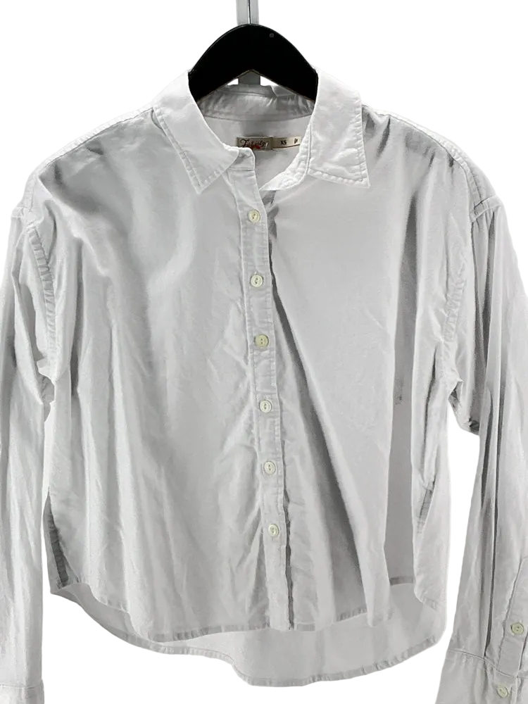Faherty Size XS White Shirt