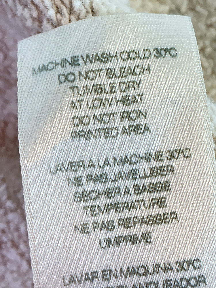 Sundry Size XS Tan & Blue Sweatshirt