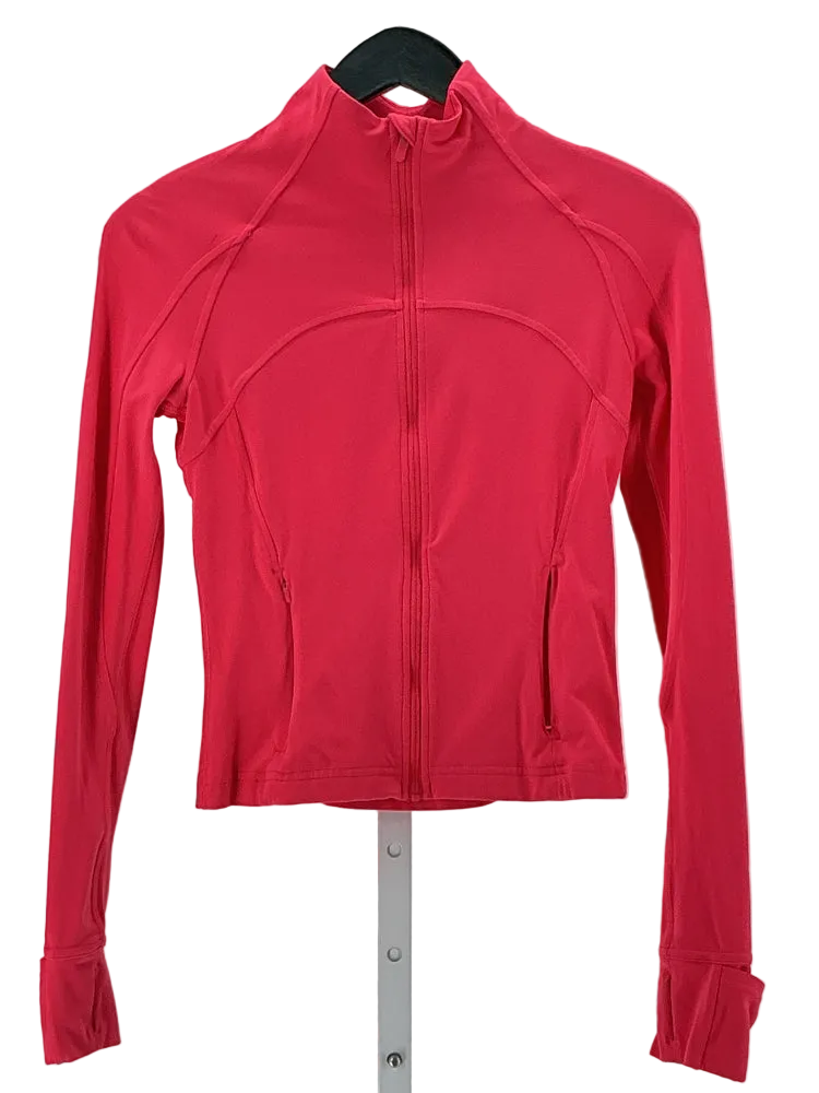 lululemon Size 4 Pink Define Jacket