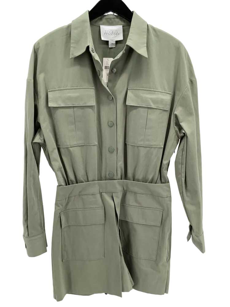Mare Mare Size M Green Utility Romper