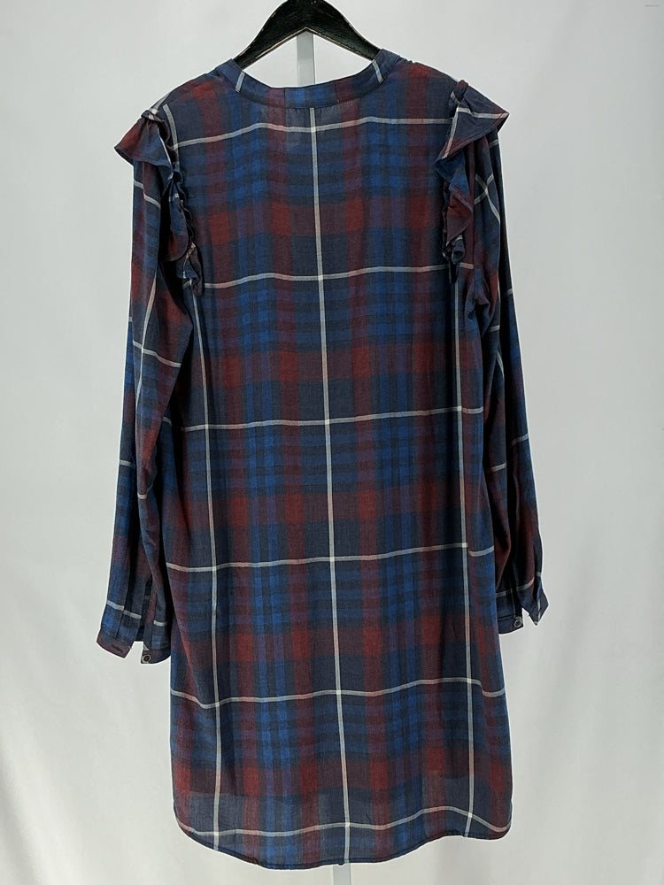 Cloth & Stone Size XL Blue Multi Dress