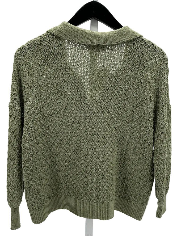Lilla P Size S Green Sweater