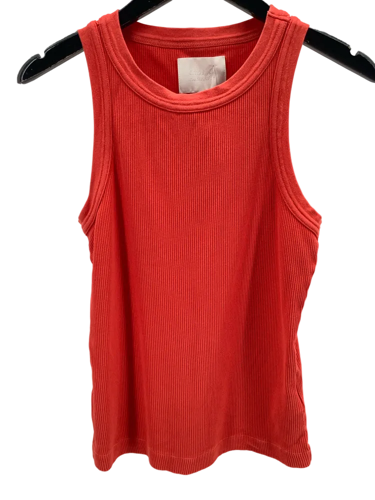 Citizens of Humanity Size M Red Isabel Tank Top