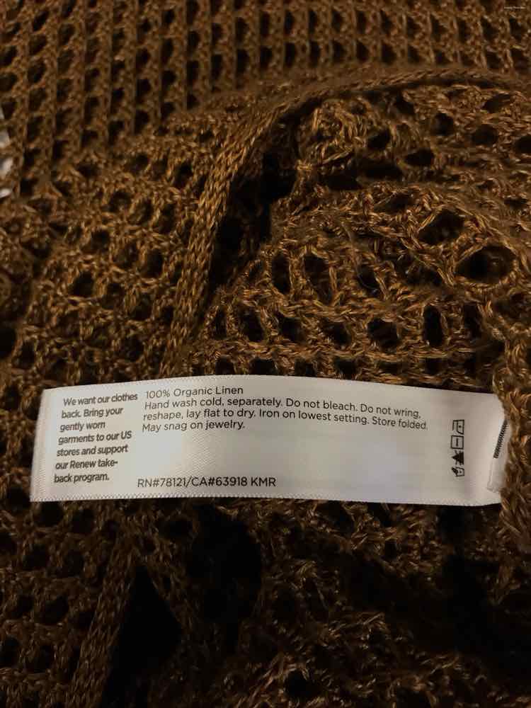 Eileen Fisher Size XL Brown Sweater