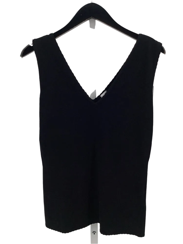 M Missoni Size 8 Black Tank Top