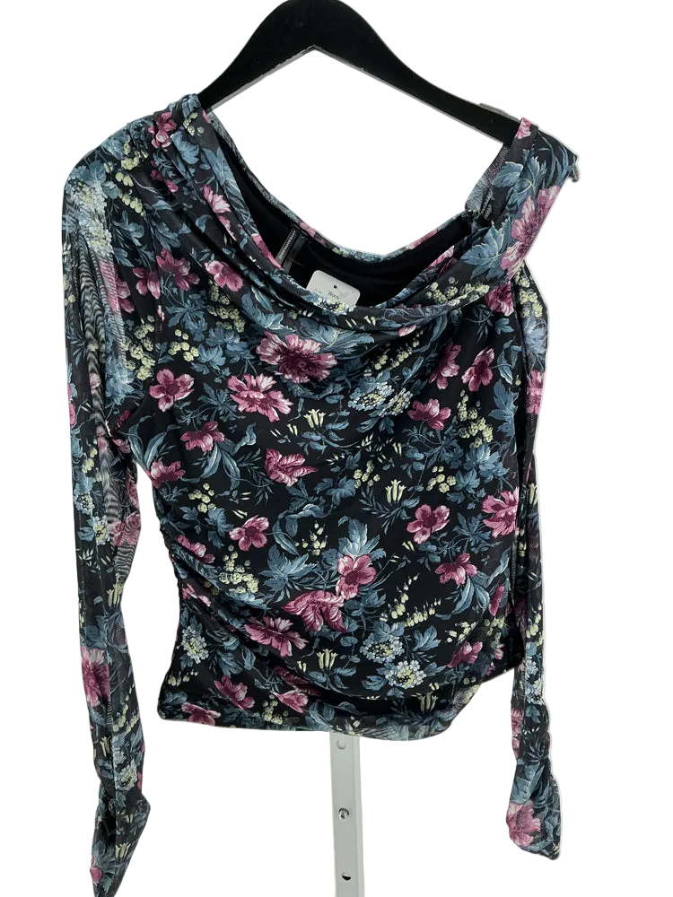 by anthropologie Size L Black multi Shirt