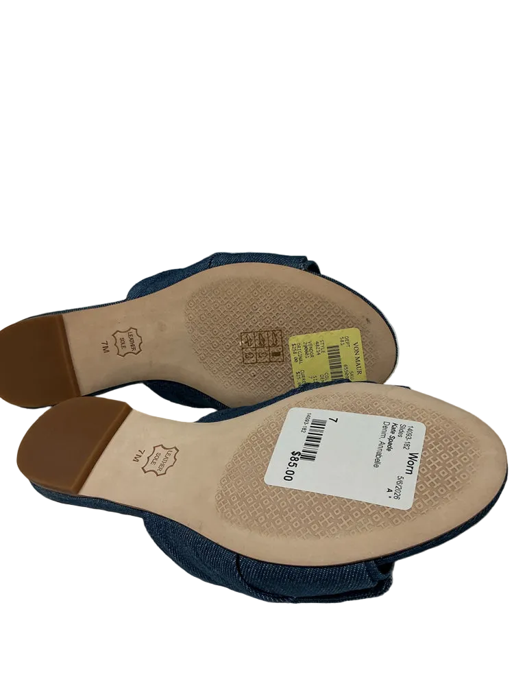Kate Spade Shoe Size 7 Denim Annabelle Slides