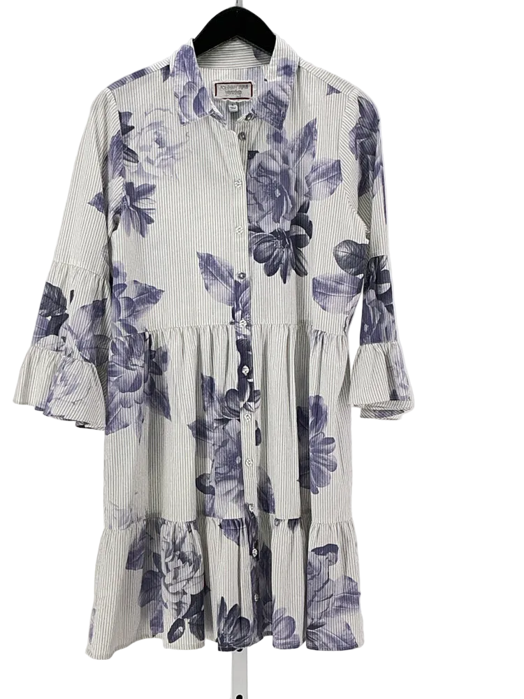 Johnny Was Size S Purple multi Dress