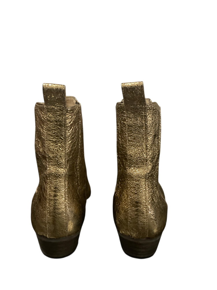 Ivylee Shoe Size 7 Gold Booties