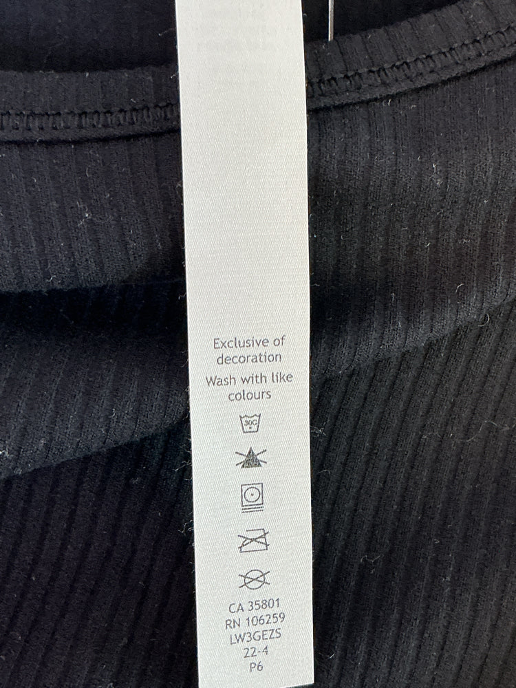 lululemon Size 10 Black Shirt