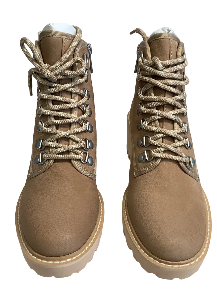 Dolce Vita Shoe Size 7 Tan Huey Hiker Booties