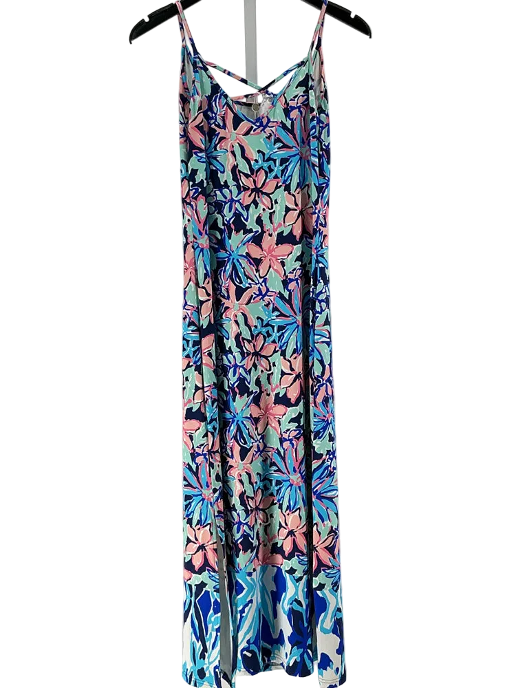 Jean Pierre Kilfa Size XS Blue Multi Dress