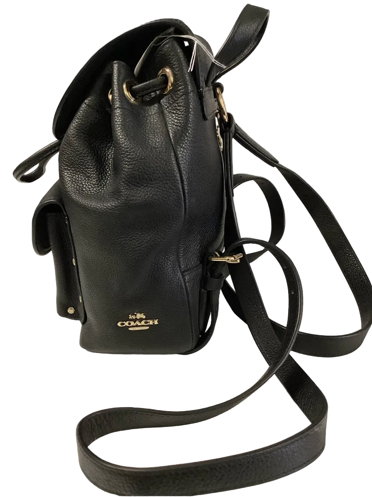 Coach Black Backpack