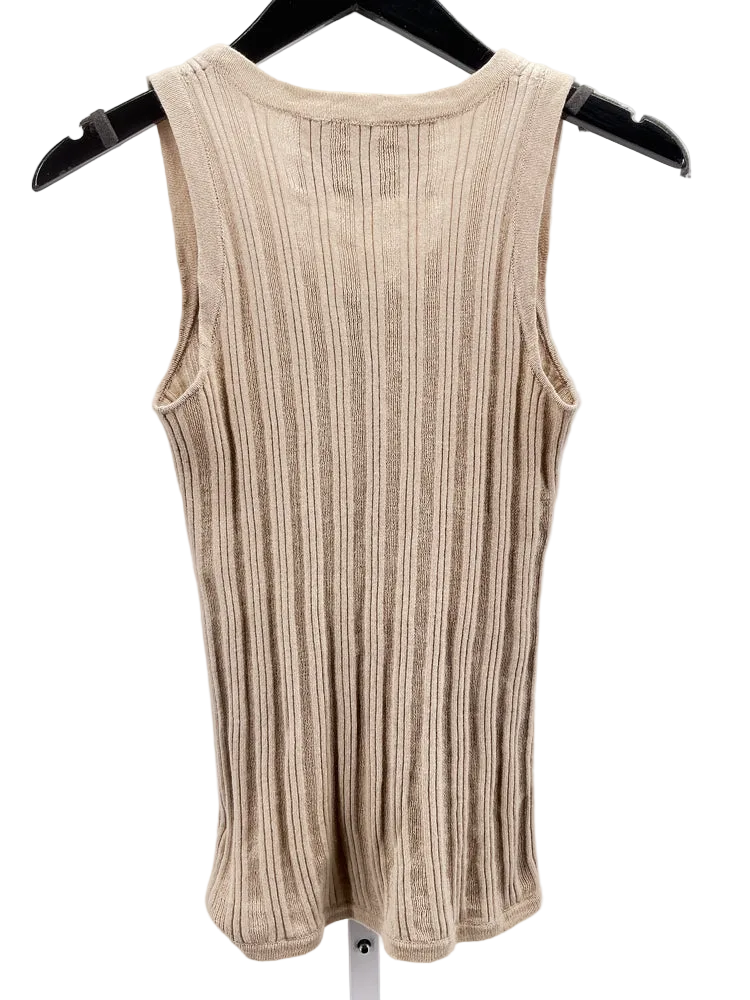 Atelier Delphine Size XS Tan Tank Top