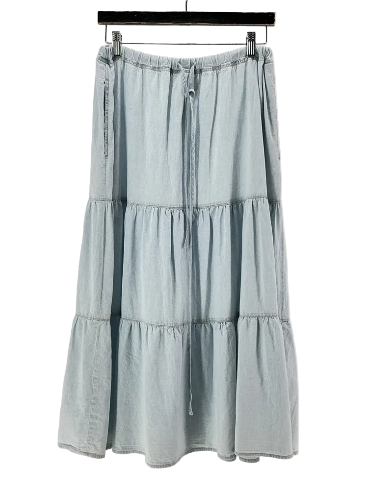 Velvet by Graham Spencer Size XS Blue Skirt