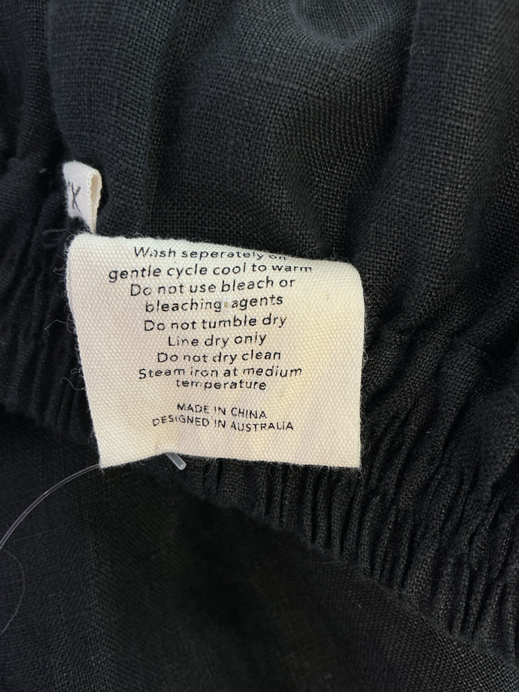 Deiji Studios Size XS Black Dress