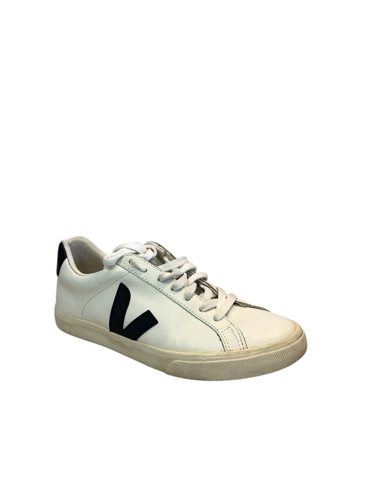 Veja Shoe Size 9 White & black Sneakers