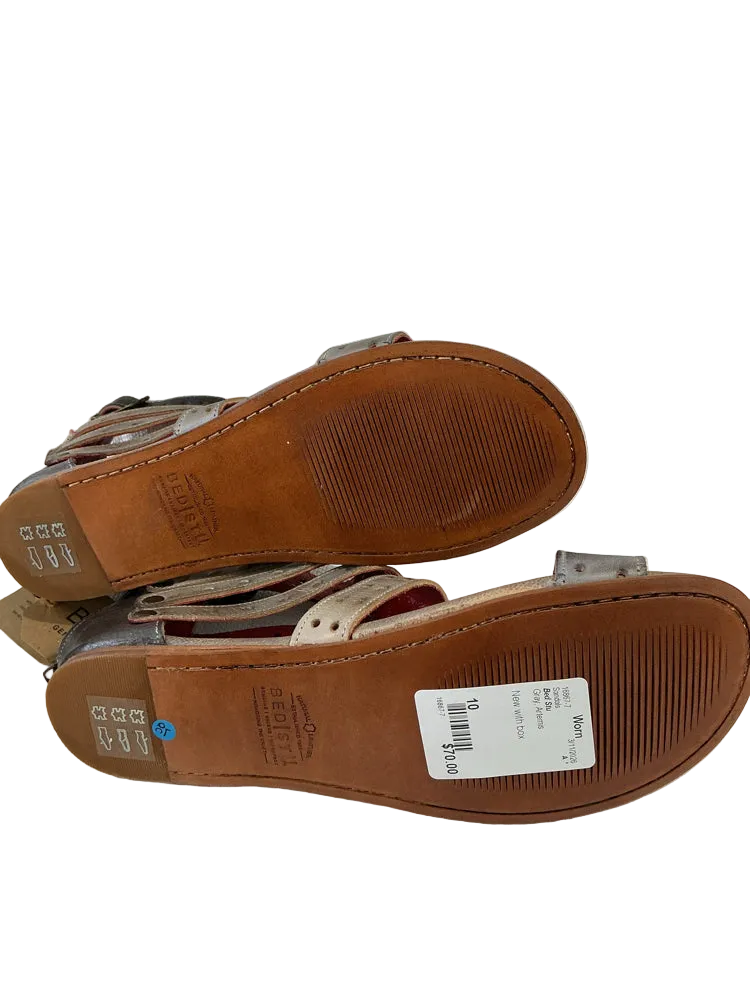 Bed Stu Shoe Size 10 Gray Artemis Sandals