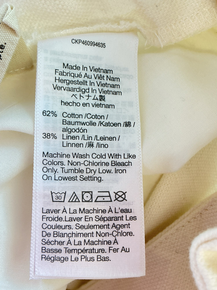 Madewell Size 10 Cream Pants